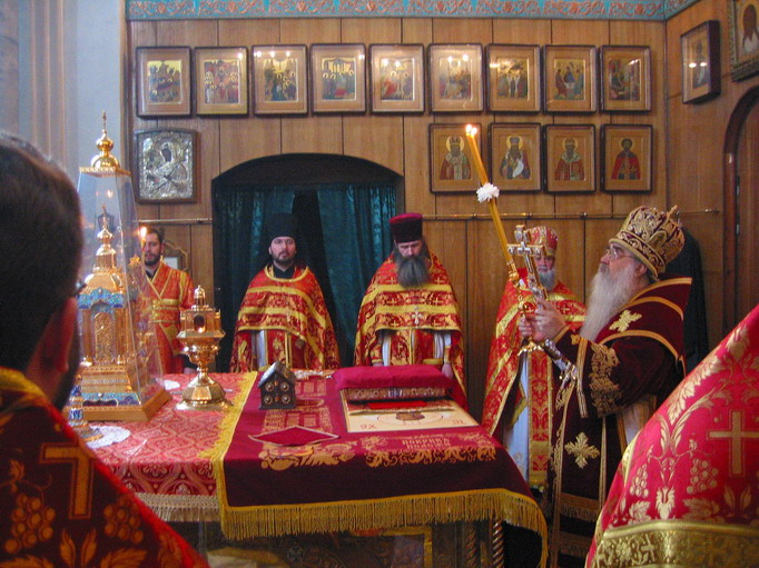 Reliquie des hl. Nikolaus in Minsk